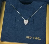 Necklace Ambrosia Woman in Gold Zircone AGZ 263 - AGZ 263